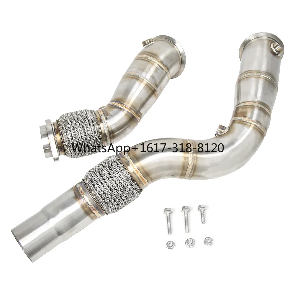 

Automotive Exhaust System for B M -wF80 M3 F82 M4 S55 F87 M2 S55 Stainless Steel Head Pipe