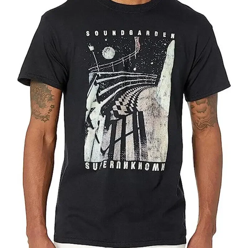 Authentic Soundgarden Staircase Glow in The Dark T Shirt S 2XL NEW