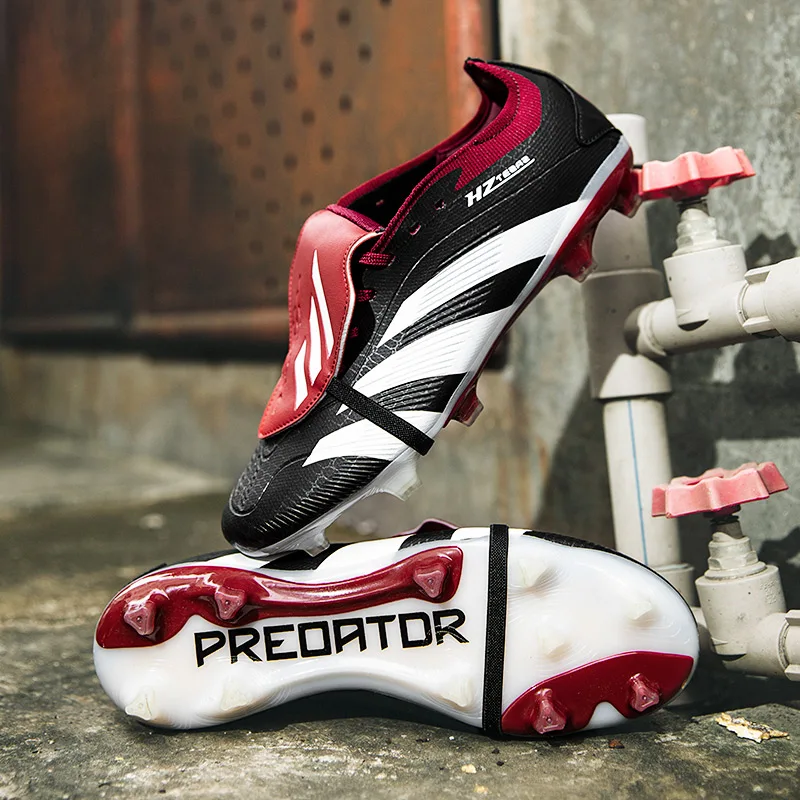 Wandyline masculino tf/fg chuteiras de futebol leve profissional treinamento de relvado botas de campo de futebol de cinco lados