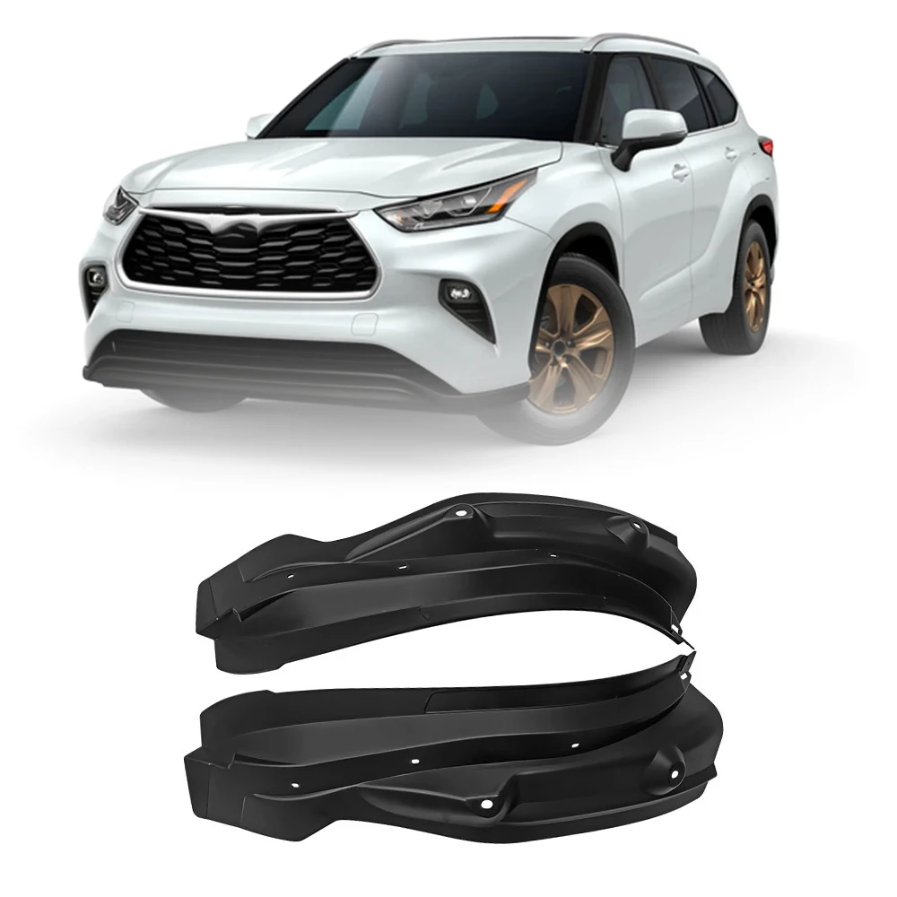 Mudguard for Toyota Highlander Crown Kluger 2021 2022 Car Fender Anti Dirt Cover Rear Tire Protection Mat Modification