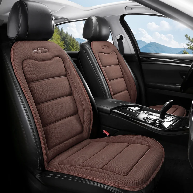 1 قطعة تنفس شبكة النسيج وسادة مقعد السيارة لسيارات Bmw X5 E87 E87 X1 F48 X2 X3 X4 X6 X7 M3 M4 M5 اكسسوارات السيارات