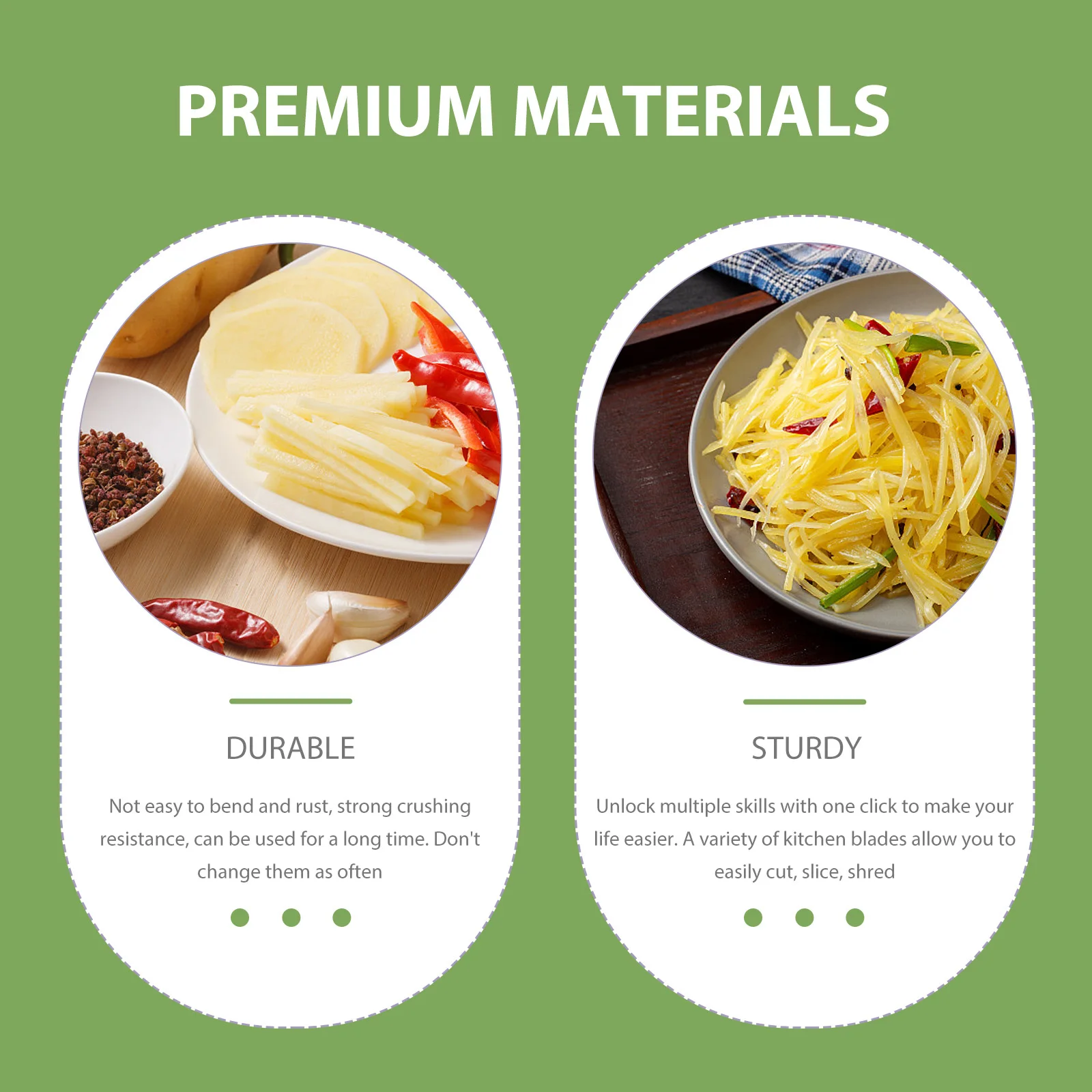 

1Set Multipurpose Vegetable Slicer Grater Cutter Manual Kitchen Supplies Save Time Easy Use Multiple Blades