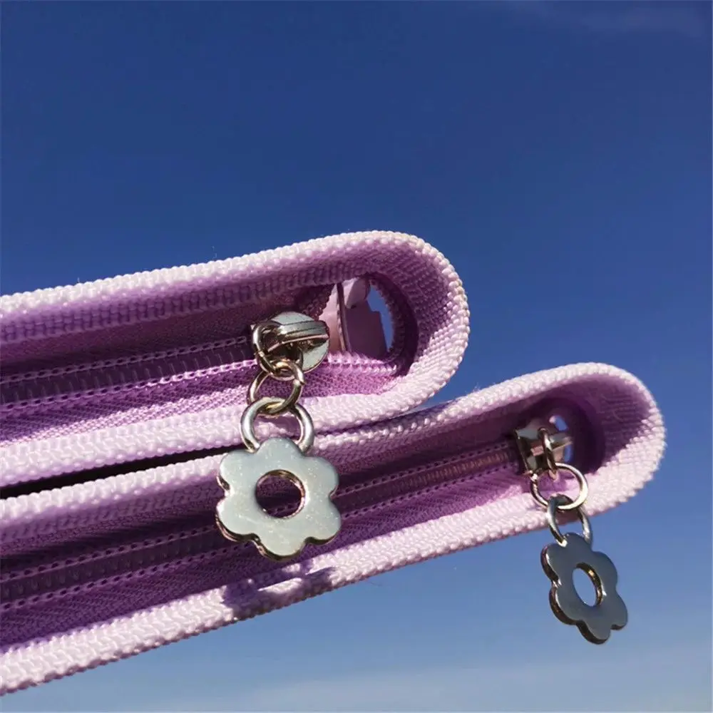 Portable Korean PVC Diary Planner Handbook Zipper Notebook Pages A5/A6 Loose-Leaf Notebook Cover Glitter