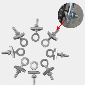 2 PCES Fixed gear bike current adjust screw 35mm 1 speed Incomunding bike current tensor pull tight screws 10 Main Current Stretch Sales - №8