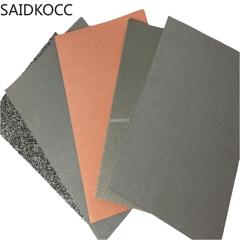 SAIDKOCC 1pcs 200x300x0.3mm 0.5mm 1.0mm 1.5mm 1.6mm 1.7mm 2.0mm Nickel Foam Random PPI Porous Metal Ni Foam