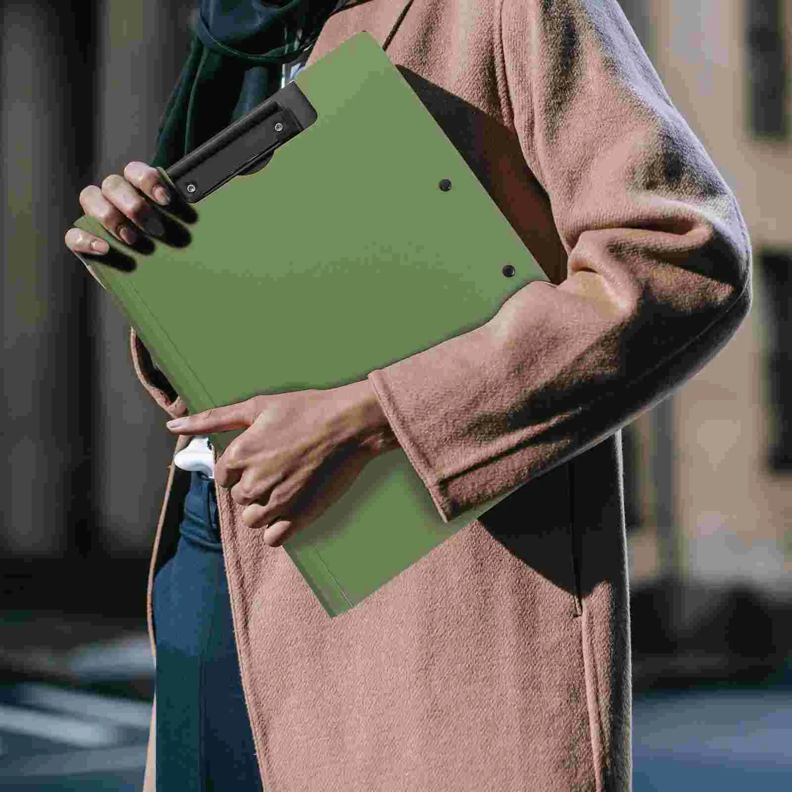 Portadocumenti da ufficio multiuso per lavagna per appunti da scrivania, doppio documento in ferro