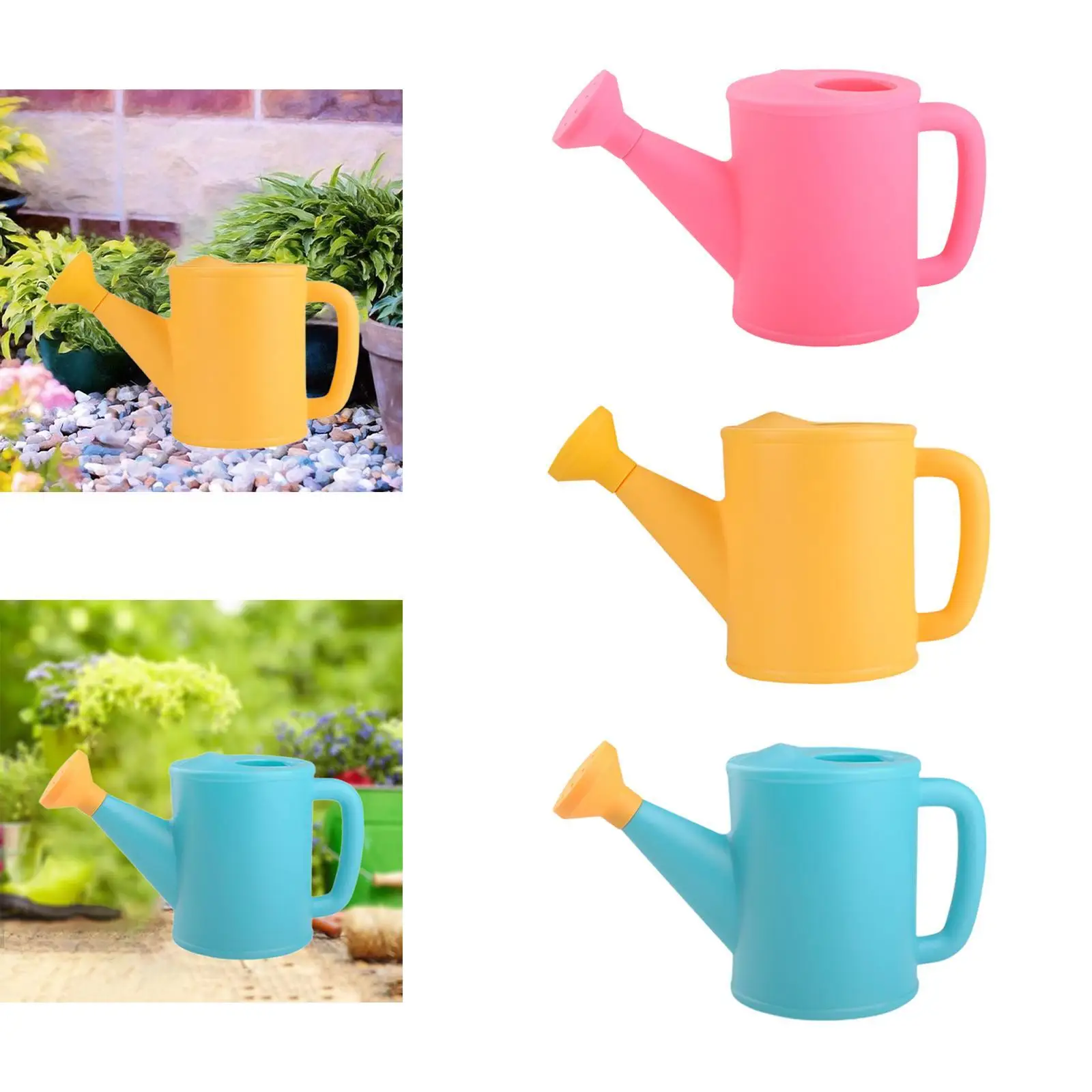 

Маленькая лейка для детей, садовая, забавная, бытовая, удобная ручка, легкая, 700 мл, лейка для цветочной фермы, бонсай