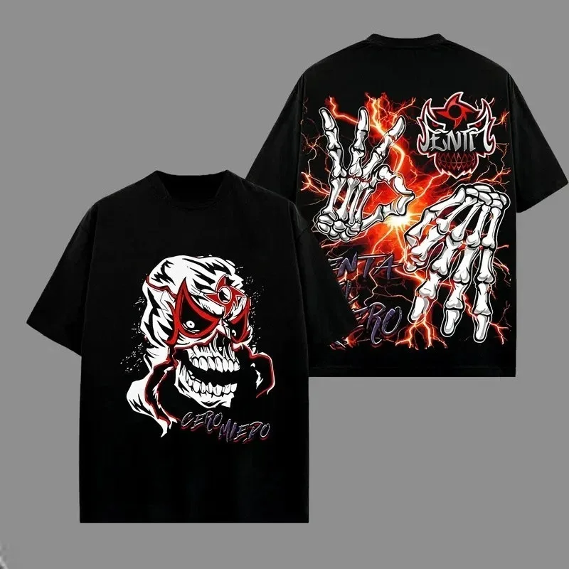 Penta El Zero Miedo Merch 2026 Unisex T-shirt Men Short Sleeve Tops fashion Tee Clothes Causal Y2K Tops