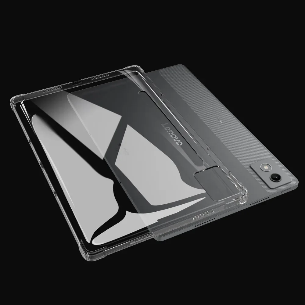 For Lenovo Xiaoxin Pad Pro 12.7 Inch 2025 TB-375FC Transparent Air-bags Soft Silicone Protection Shockproof Capa Fundas Shell