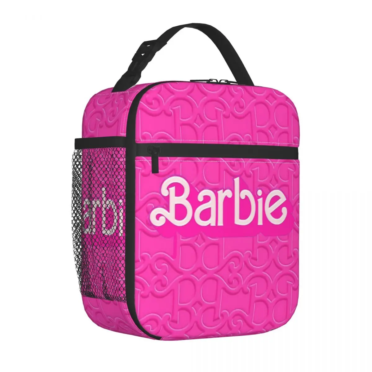 Custom Anime Barbies Lunch Bag Thermal Cooler Insulated Lunch Box for Work Office Picnic Food Portable Tote Bags