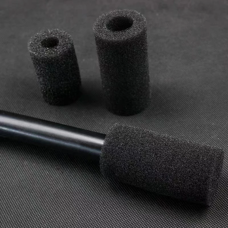 5Pcs Sponges Aquarium Filter Protector Cover For Fish Tank Inlet Pond Black Foam Aquatic Filters Protective Spong Accessories