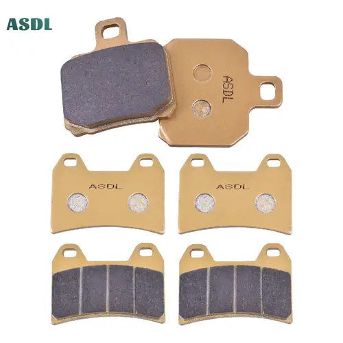 Juego de pastillas de freno delanteras y traseras para motocicleta, para APRILIA RSV 1000 SL 1000, BENELLI 800, Leoncino Trail TNT 1130, 899, TRE-K para CAGIVA