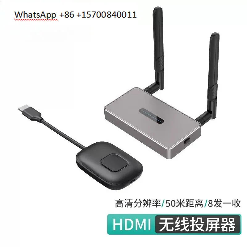 Wireless Screen Projector, Enterprise Conference Smart Wireless Laptop Point-to-Point Large Screen TV Projector MT-WX02S
