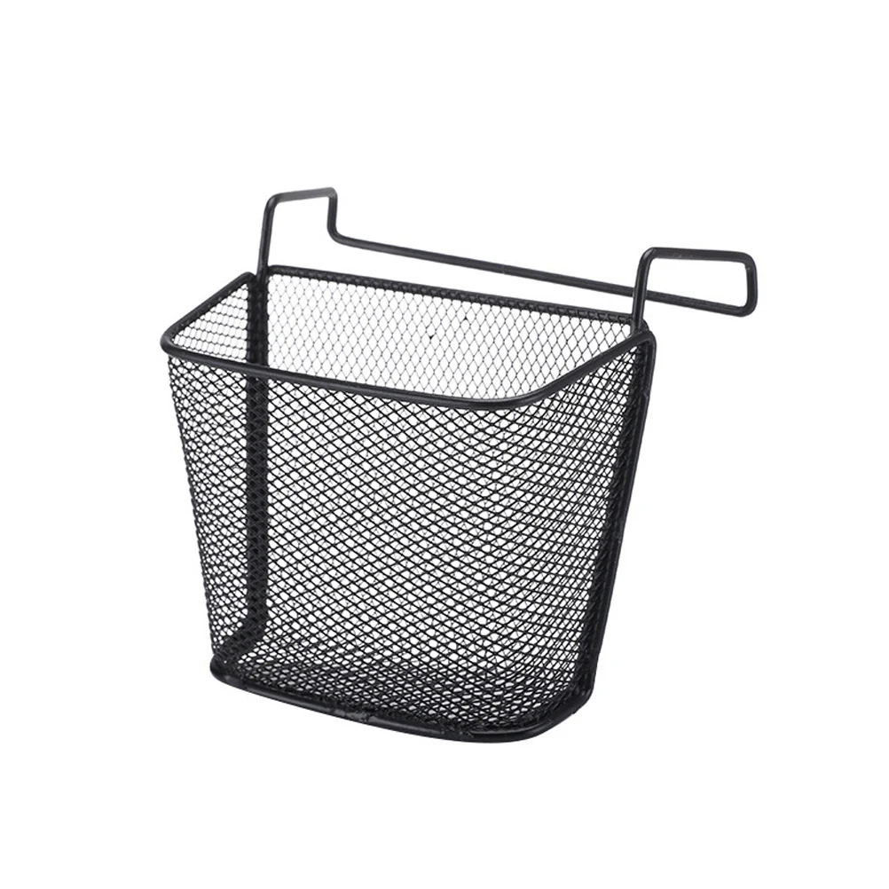 

Shelf Storage Basket Hanging Container for Desk Tableware Organizer Baskets Pens Iron Filing Office