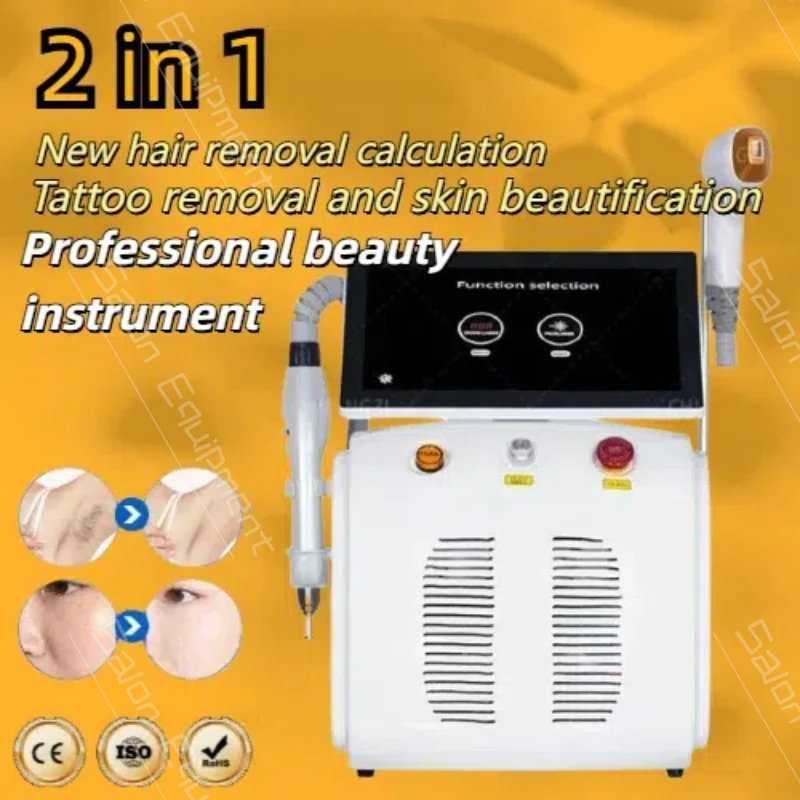 2024 Portable Platinum Laser Hair Removal Device Professional Diode Laser Machine Permanent Hair Removal Device for Women