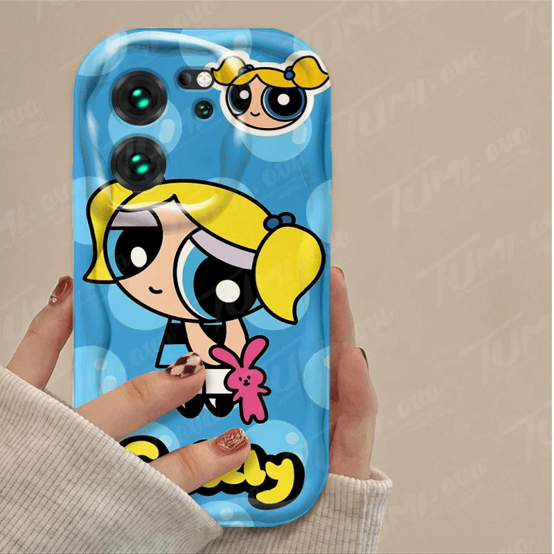 P-Powerpuff Girls Phone Case For Xiaomi Redmi 12 12C 12R 11A 13C 10 10C 10X 9 Power 9A 9C 9T 8 K70E K70 K60 K50 Pro A1 A2 Cover