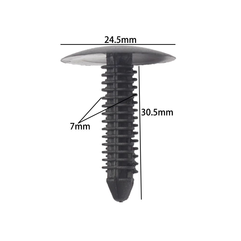 Hochwertige Verkleidung aus Kunststoff, zum Einstecken, 4,5 mm, 5 mm, 6 mm, 7 mm, 8 mm, 9 mm, 10 mm, 11 mm Loch, Auto-Innenverkleidungsclip