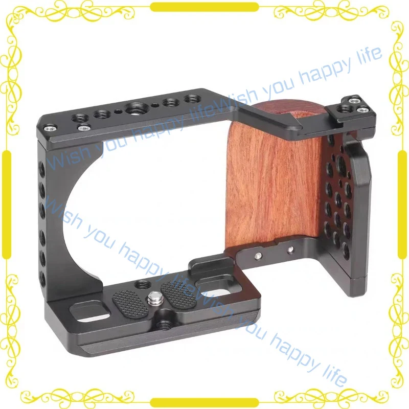For Sony ZV-E10 ZVE10II micro-single camera L-plate cold boot expansion quick-loading plate base rabbit cage accessories