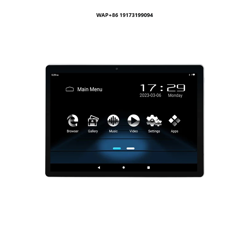 10.1 بوصة 4K العالمي سيارة أندرويد مسند الرأس يمكن دوران IPS شاشة تعمل باللمس BT WIFI 4G بطاقة SIM مرآة ربط GPS