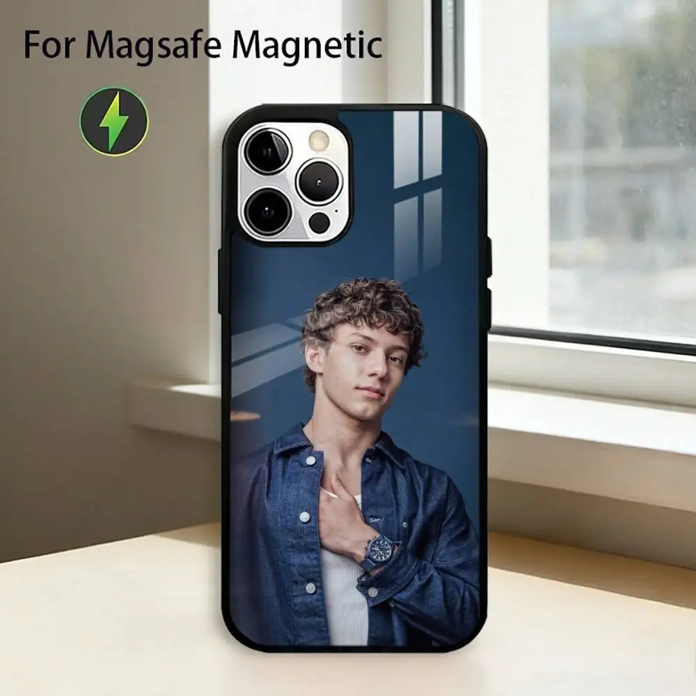 Kimi Cool A-Antonelli Phone Case For iPhone17,16,15,14,13,12,11 Plus,Pro Allows magnetic wireless charging