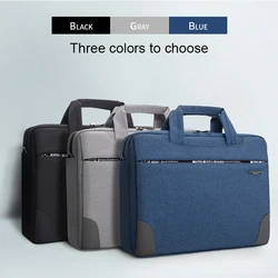 Large Briefcases For Men Canvas Tote Bag  15.6 Inch Laptop Case Waterproof Work Bags Business Mens Shoulder Bag Office Messenger