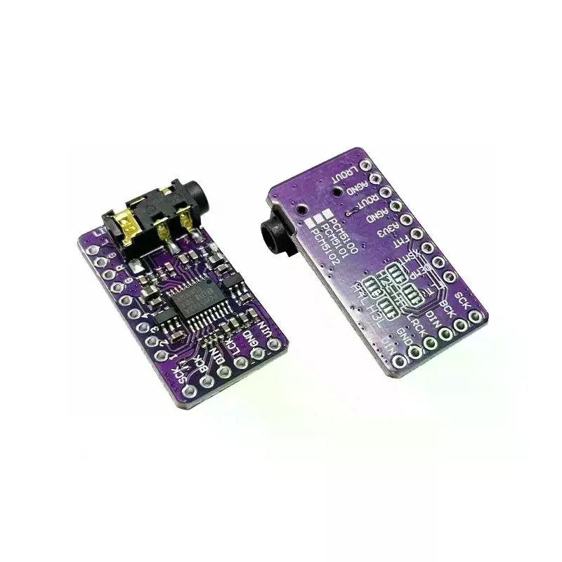 PCM5102A Interface I2S DAC Decoder GY-PCM5102 I2S Player Module For Raspberry Pi PHAT Format Board Digital PCM5102 Audio Board