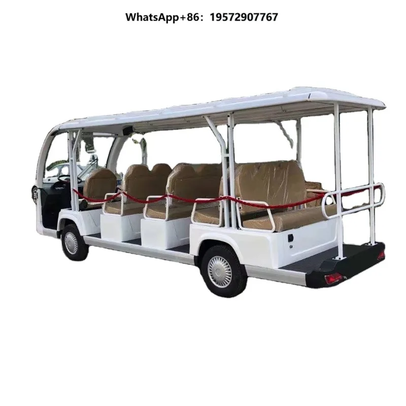 Cheap High Quality 11 Passengers 4x4 Seaters Electric Tourist Sports Car Electric Golf Cart Pallet Packing