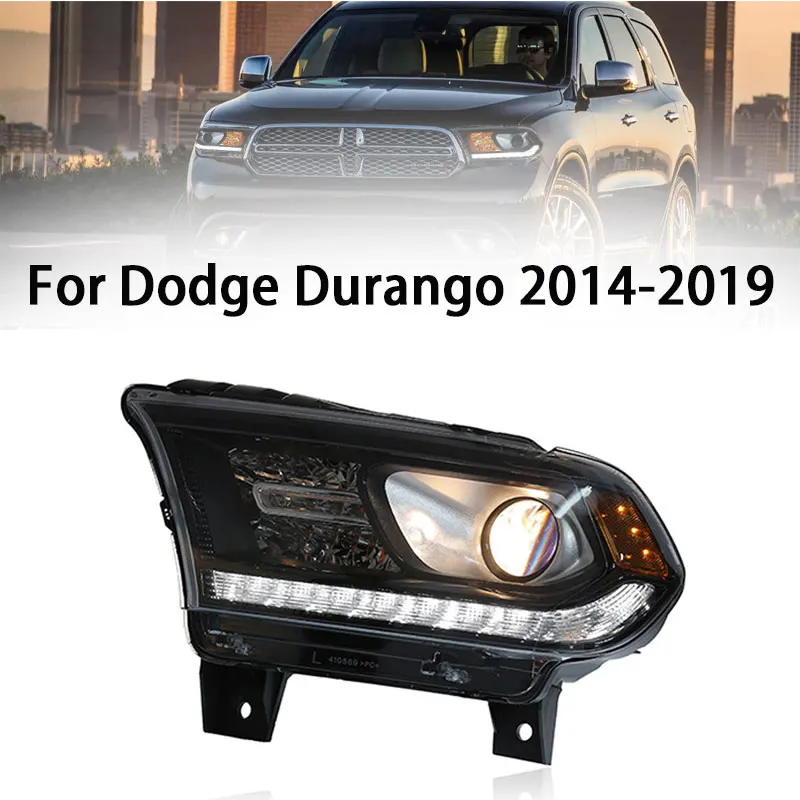 

Светодиодные фары для Dodge Durango 2014-2020, фары светодиодные дневные ходовые аксессуары