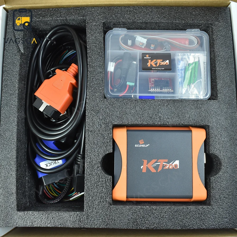 KT200 ECU Programmer for ECU Maintenance DTC Code Removal/OBD2 OBD/BOOT/BDM/JTAG Read and Write/MultIple Protocols