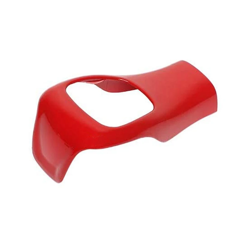 for Jeep Renegade Accessories Gear Shifter Head Knob Trim for 2016-2020 Jeep Renegade, ABS Red 1 PC