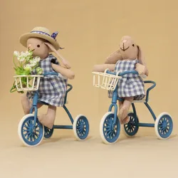 Mini Bunny Cloth Toys Cute Cuddling sleep doll for Kids Handmade  Rabbit Plushie for Dollhouse Pretend Plush Wholesale