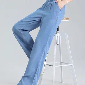 Hebel lange lange Frauen leichte Rechtsbehörden, laden starke Hosen, Hochwoche, Freizeitsport, Frauenhose, Geldstrafe, Arbeitslache 12 Hauptverkaufskleid Jeans Licel - №5