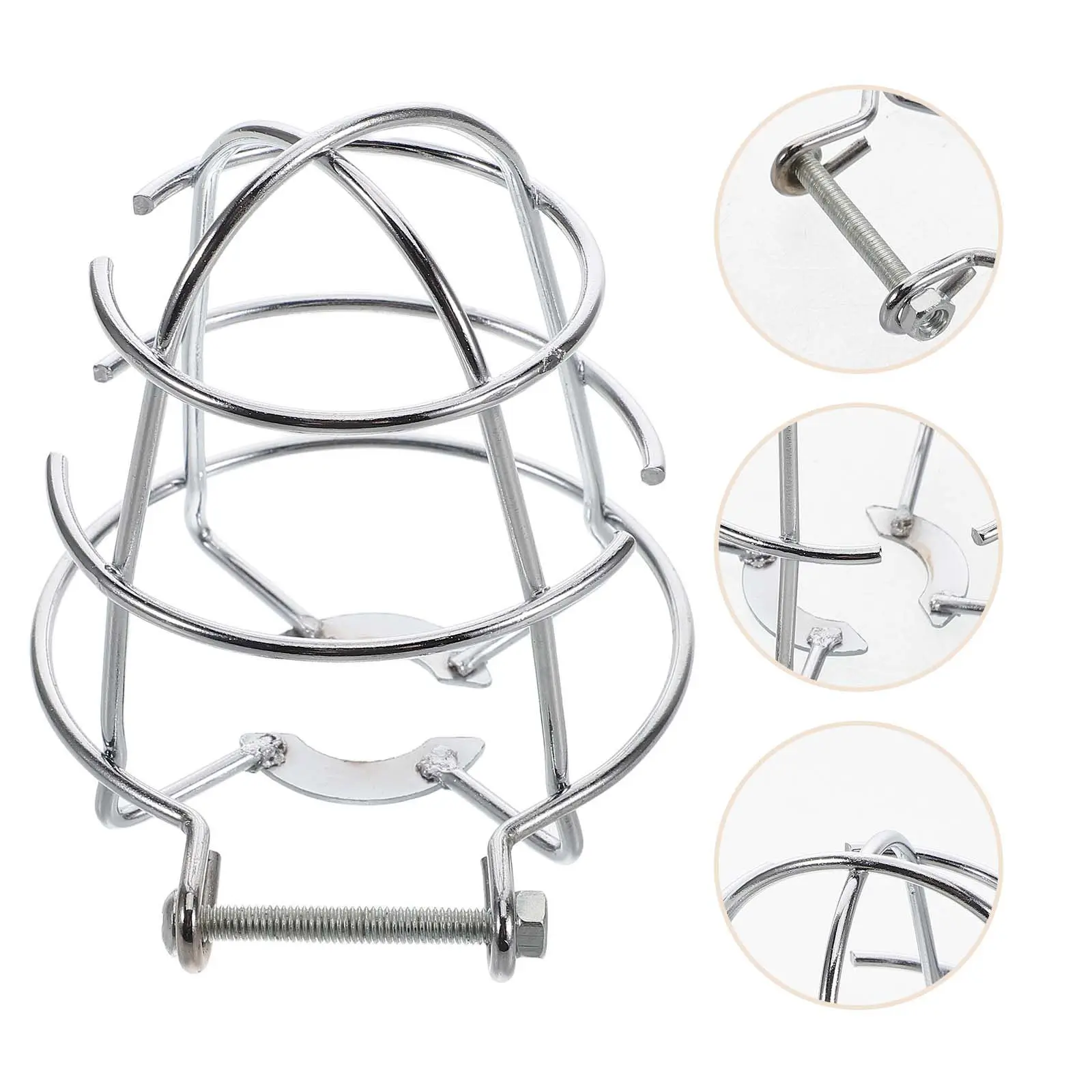 

Fire Sprinkler Head Cage Guard Metal Protective Cover Smoke Shield Easy Install for Home Office Sprinkler