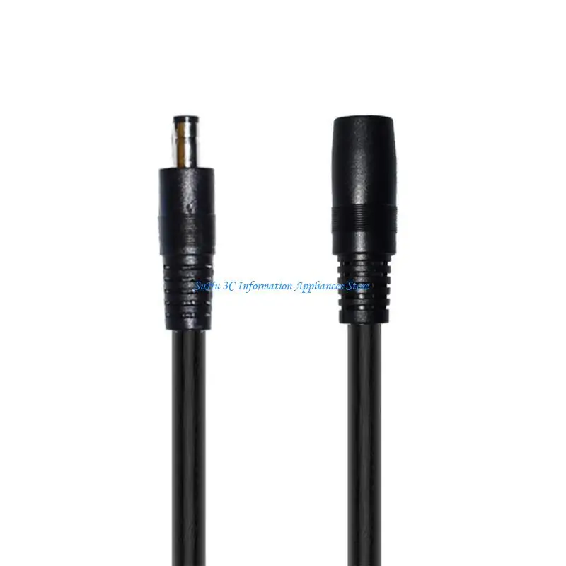 J0MB DC8020 Female to DC5521 Male Adapter Cable Connector for LED Lights Solar Panel