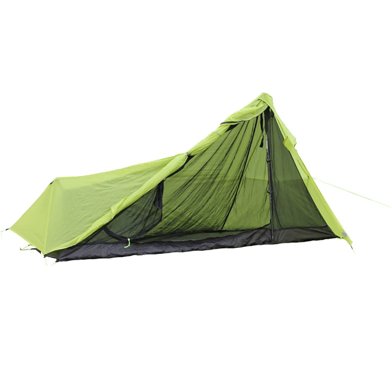 

Outdoor double-layer mesh waterproof and breathable summer ultra-light single tent
