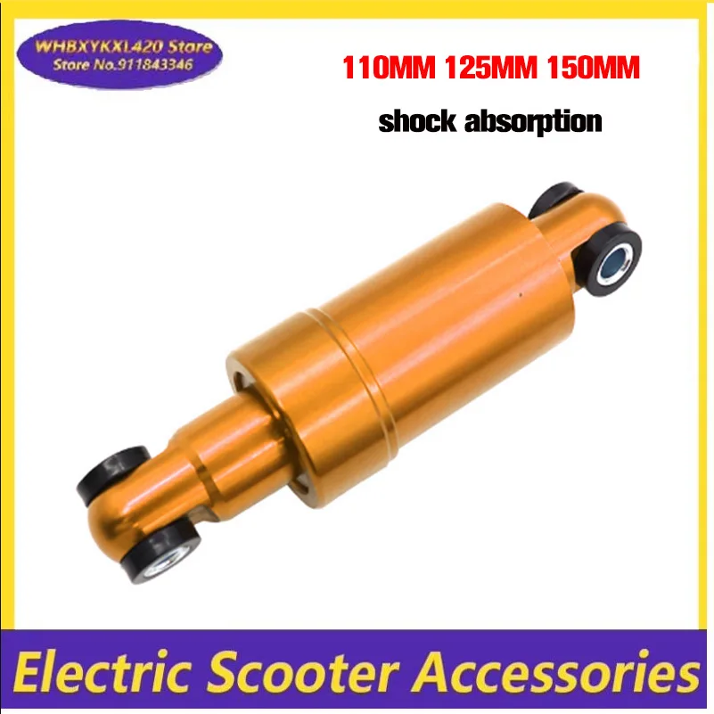 110mm 125mm 150mm Electric Scooter Hydraulic Suspensio Shock Absorber 750lbs Front and Rear Wheels All Inclusivex Anti Vibration
