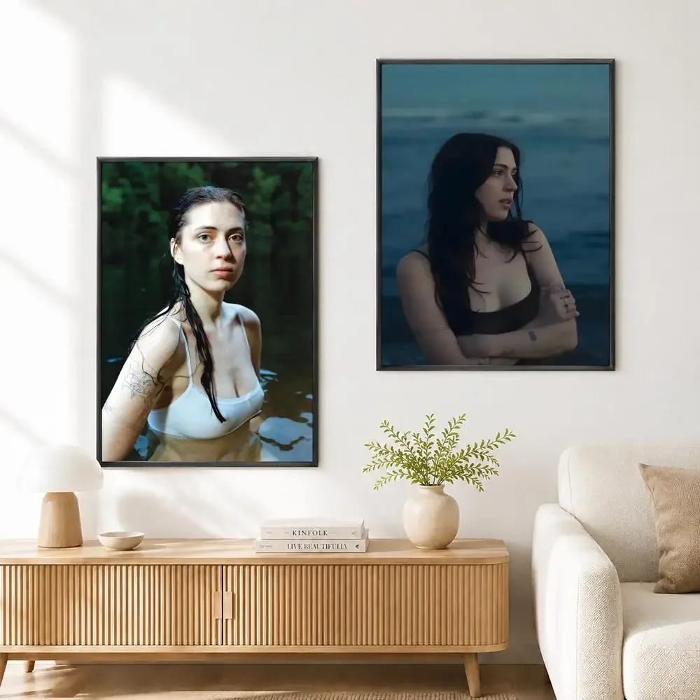 L-Lizzy M-McAlpine singer Poster Poster High Quality Wall Art for Home Bedroom Living Hallway Perfect Gift