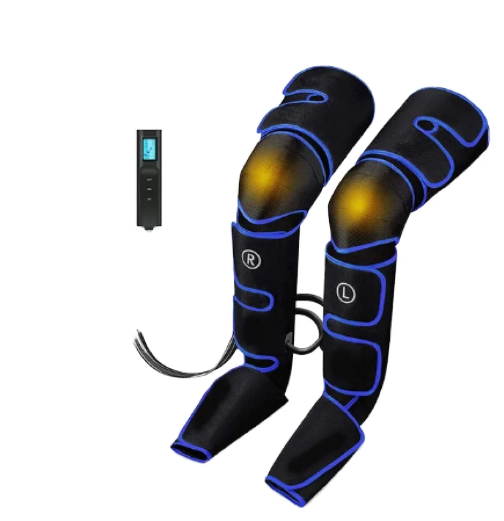 

2025 Rechargeable Electric Foot and Leg Massager Hot Compress Physiotherapy with Heat for Body Application