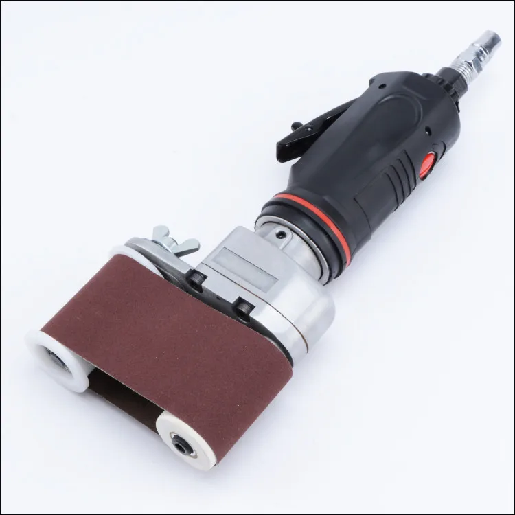 Horizontal pneumatic ring sanding belt machine rust removal sanding machine polishing machine grinder 50*230