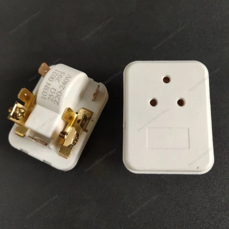 FOR Original Refrigerator Freezer Compressor Starter 103N 0021 0011 25Ω Ohm, New Relay Protector