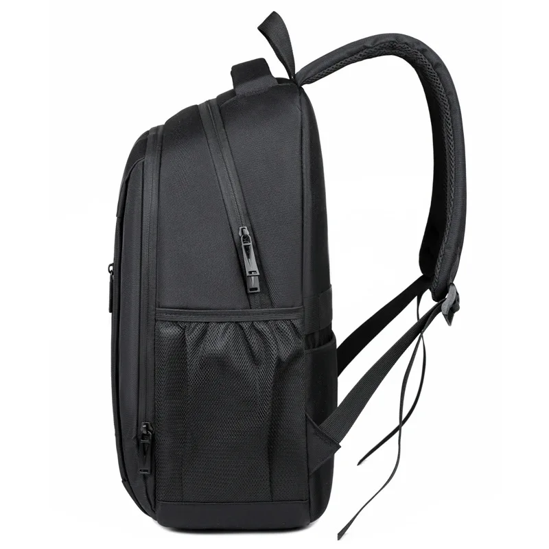 New 2 Colors Backpack for Men Multifunctional Business Notebook Backpack USB Charging Waterproof Film Men's Backbag Casual Bags