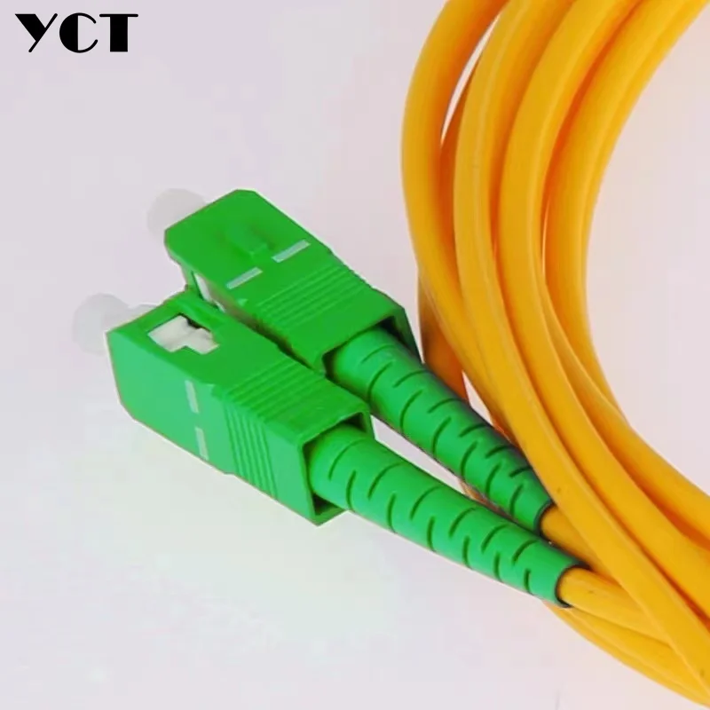 10pcs LC/UPC-SC/APC fiber optic patch cord 1M 2M 3M 5M 7M Duplex Singlemode cable SC/APC-LC/UPC optical fibre jumper SM DX ELINK