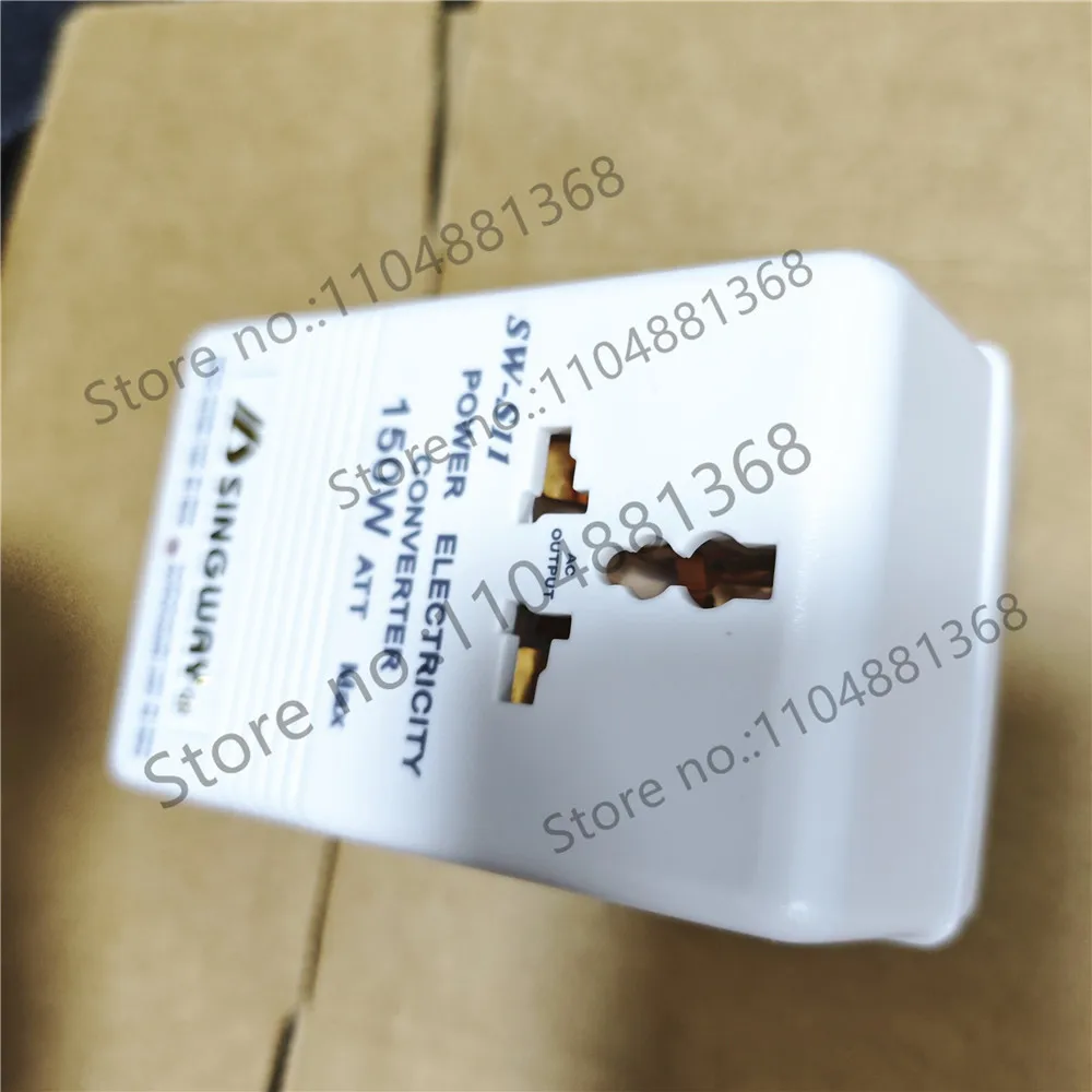 

SW-S11 150W 110V to 220V 2200V to 110V Step-Up Down Voltage Converter Transformer Travel Dual Channel Power Converter