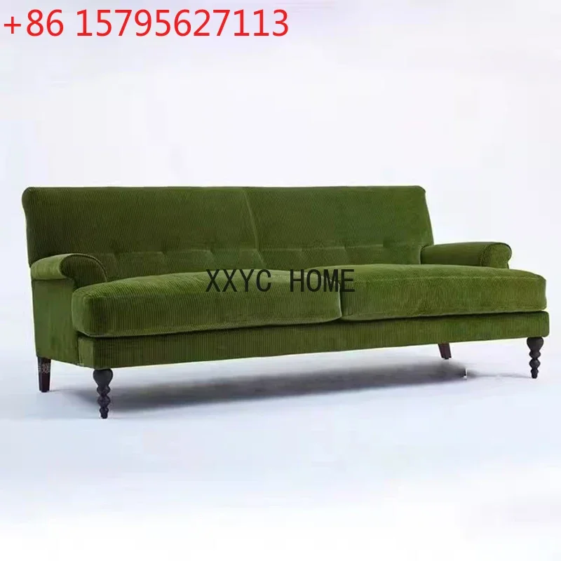 

Green Europe Living Room Sofas Fabric Industrial Modular Office Living Room Sofa Modern Sectional Sofy Do Room Decor