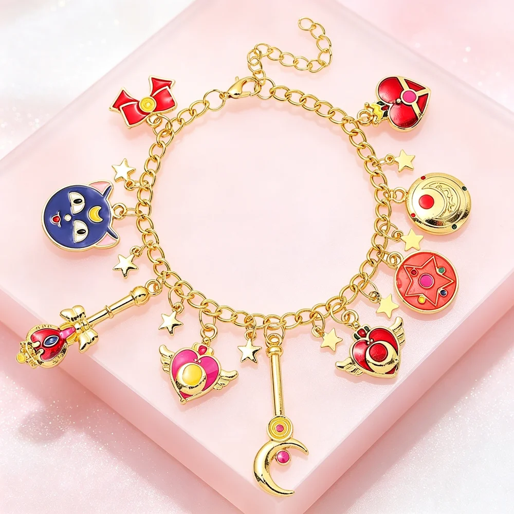 Gelang Anime Rantai Emas denga - Anime Cosplay Face ulasan dan harga