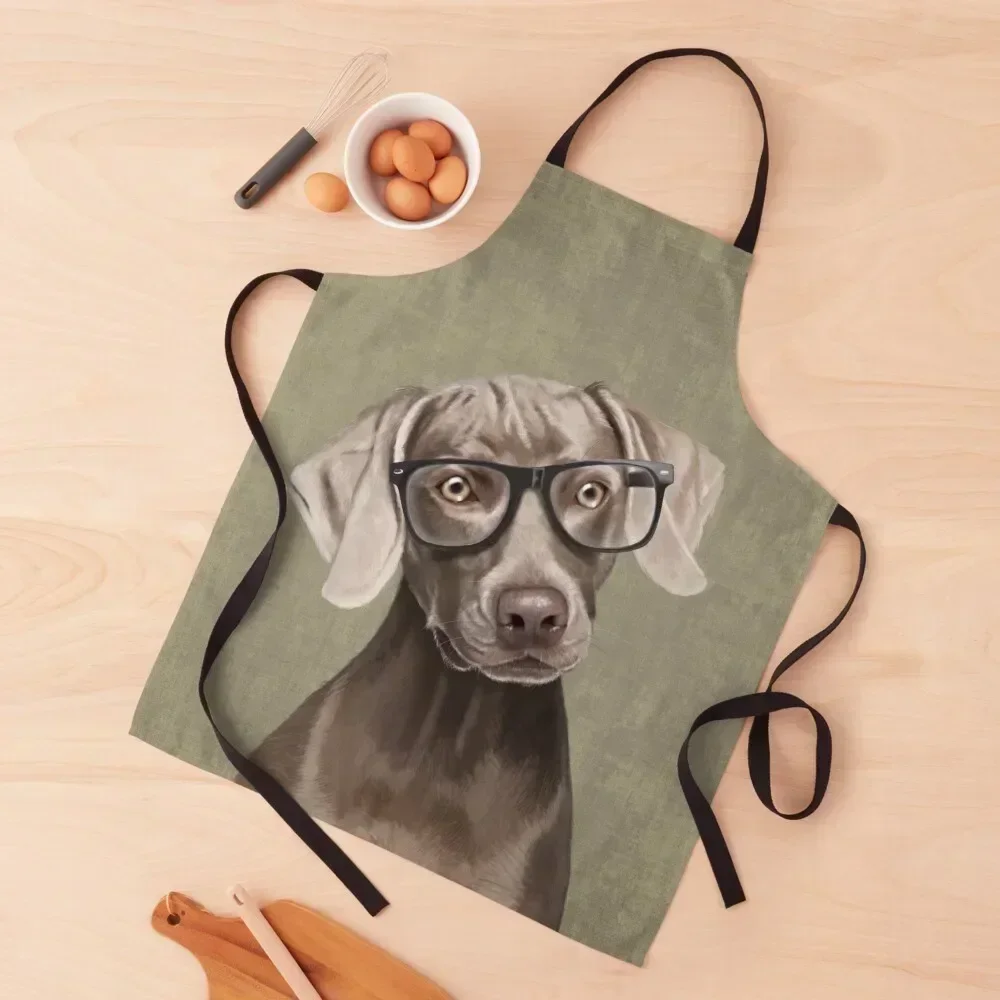 

Mr Weimaraner Apron Women Kitchen'S For Women Kitchen christmas Kitchen Apras Man Apron