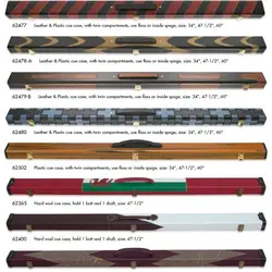Cueelf Professional Hard Wood Cue Case ,snooker Cue Bag