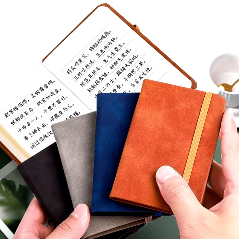 1 szt. A7 Mini notatnik przenośny kieszonkowy notatnik pamiętnik Agenda Memo biuro szkolne artykuły papiernicze