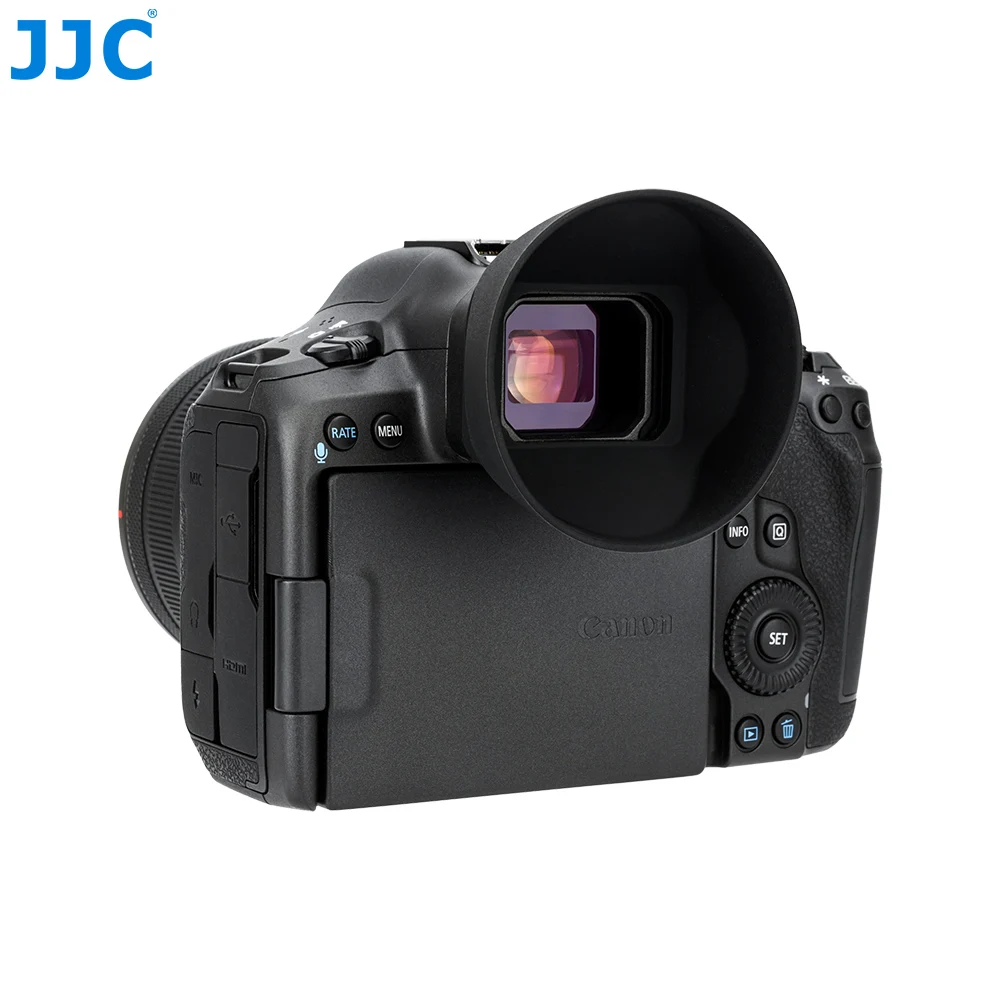 JJC Soft Silicon Camera Eye Cup for Canon EOS R5 Mark II Viewfinder Eyecup Eyepiece