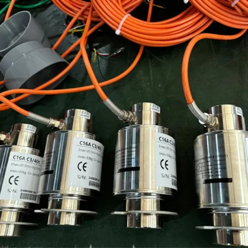 新しい高品質アナログ圧縮ロードセル、30tおよび40t容量、C16i重量センサー、ロッカーピン設計、計量橋スケール用